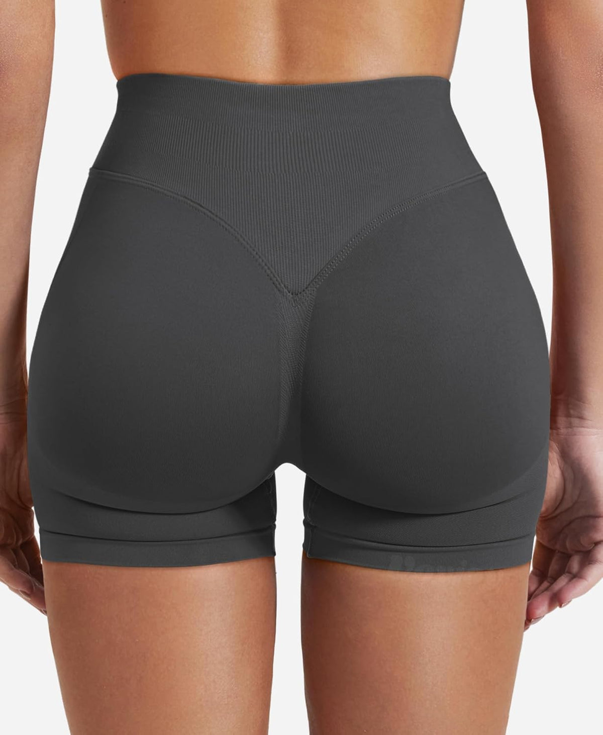 VOYJOY Women's Workout Shorts - Scrunch Butt Lifting Seamless Biker Shorts in Multiple Sizes