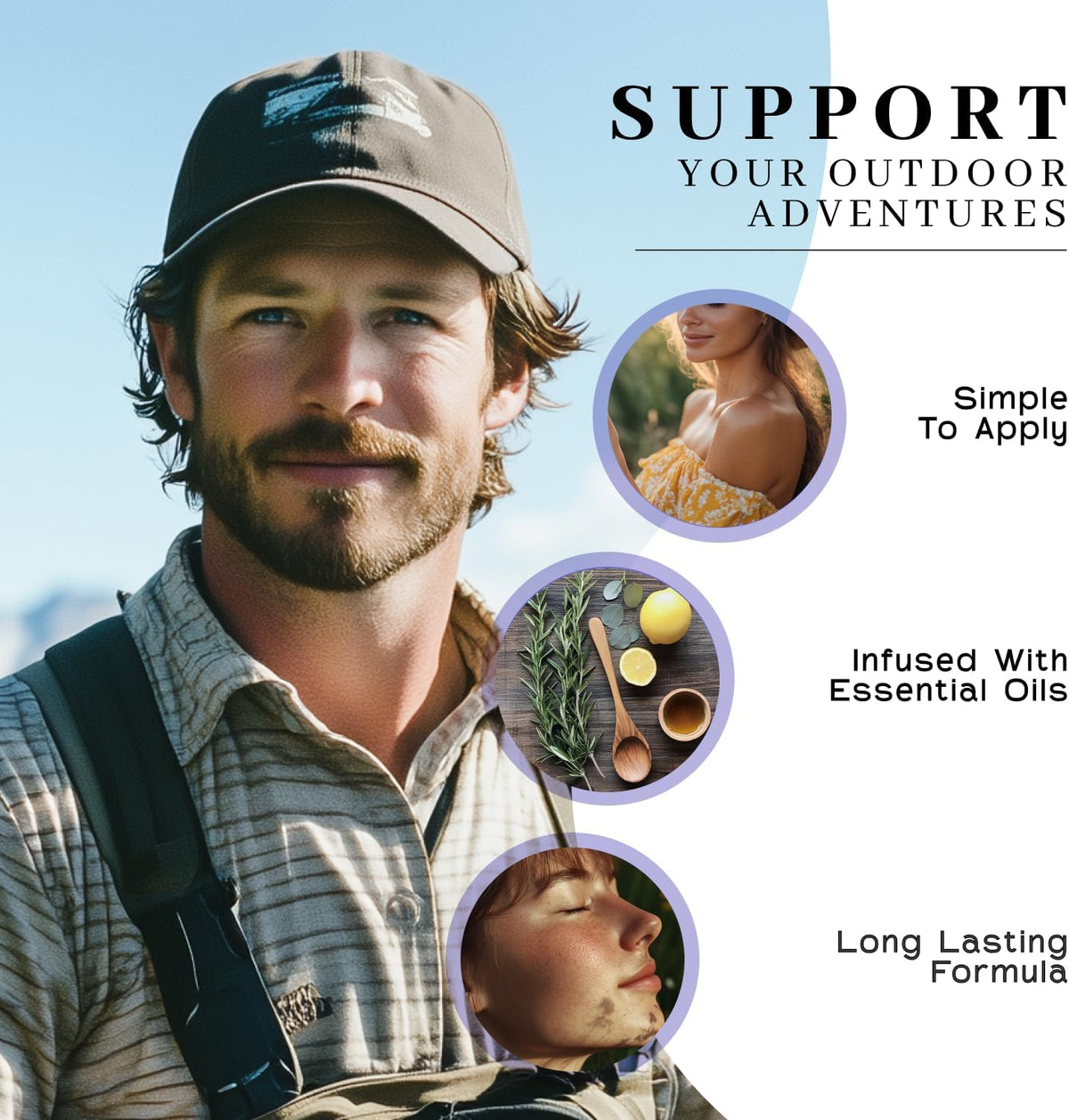 Vanman's Bug Balm - Natural Bug Repellent with Grass-Fed Beef Tallow & Essential Oils - 1 oz