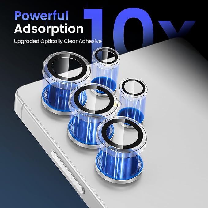 Tensea (3+2PCS Compatible with Samsung Galaxy S25 Ultra Camera Lens Protector