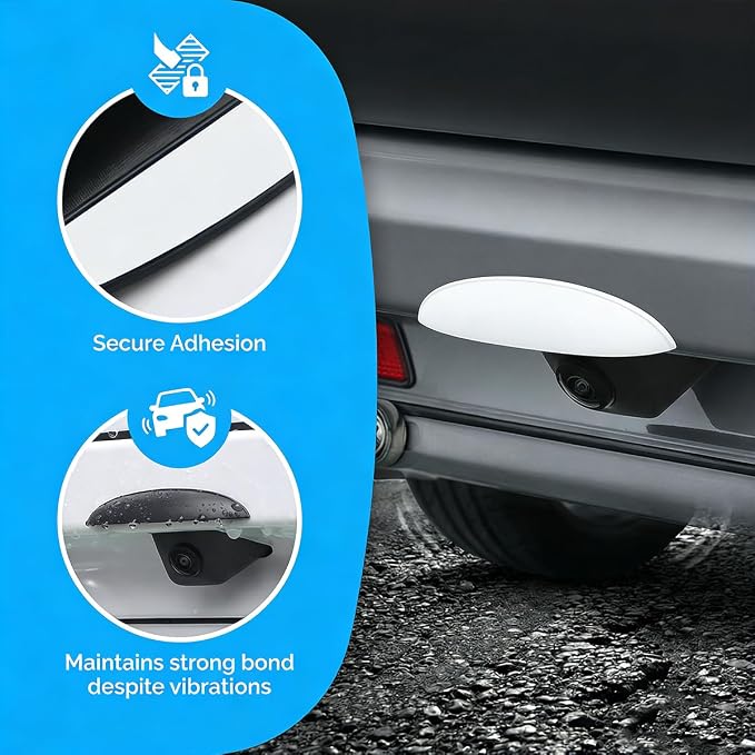 Car Rear View Camera Cover, Waterproof Vehicle Backup Lens Protector Sticker