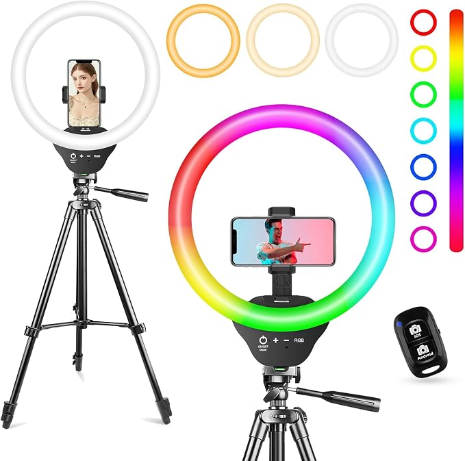 Sensyne 10'' RGB Ring Light