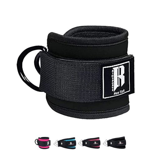 Gym Ankle Strap for Cable Machine - Ankle Straps for Cable Machines - Ankle Cable Attachments for Gym - Cable Kickback Ankle Strap - Ankle Bands for Working Out - Ankle Attachments for Cable Machine