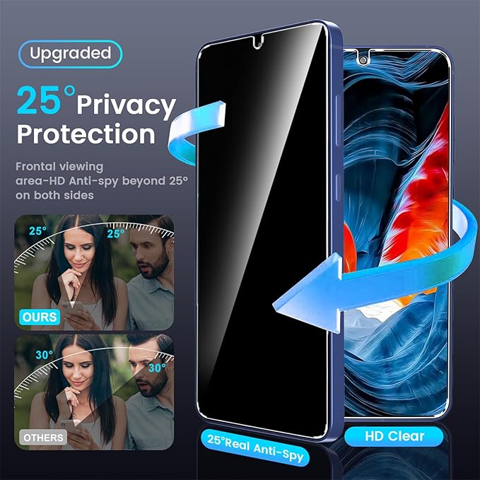firtstnow 3 Pack Privacy Screen Protector