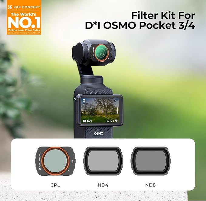 K&F CONCEPT Magnetic ND CPL Filters Set