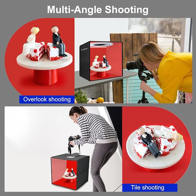 16 Inch Photo Light Box, CRI>90 Photography Shooting Tent