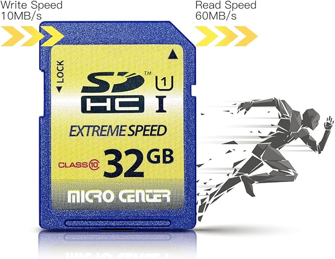 32GB Class 10 SDHC Flash Memory Card Full Size SD Card USH-I U1 Trail Camera