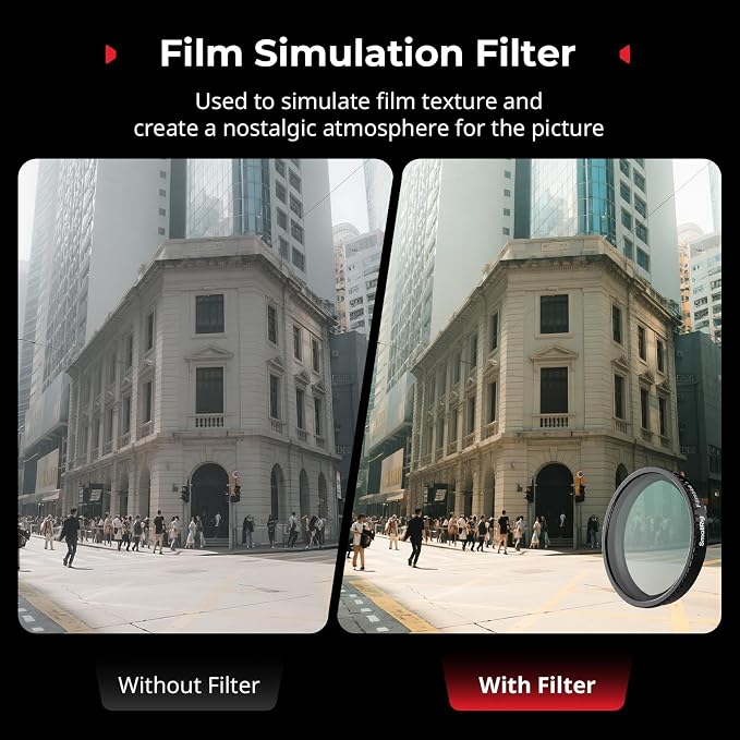SmallRig Filter Kit for DJI Osmo Action 5 Pro/4, 5-in-1 Lens Filter Set