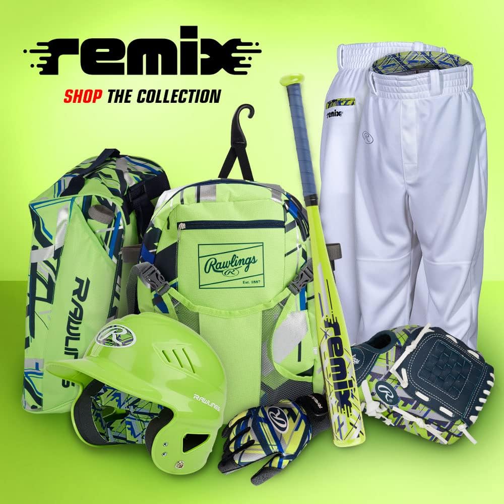 Rawlings Remix T-Ball Bat -12 Drop | 2 1/4" Barrel | Lightweight Aluminum for USA Baseball & Softball