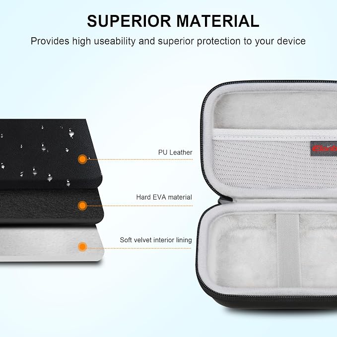 Elonbo Carrying Case for KODAK Step Instant Smartphone Photo Printer, Portable
