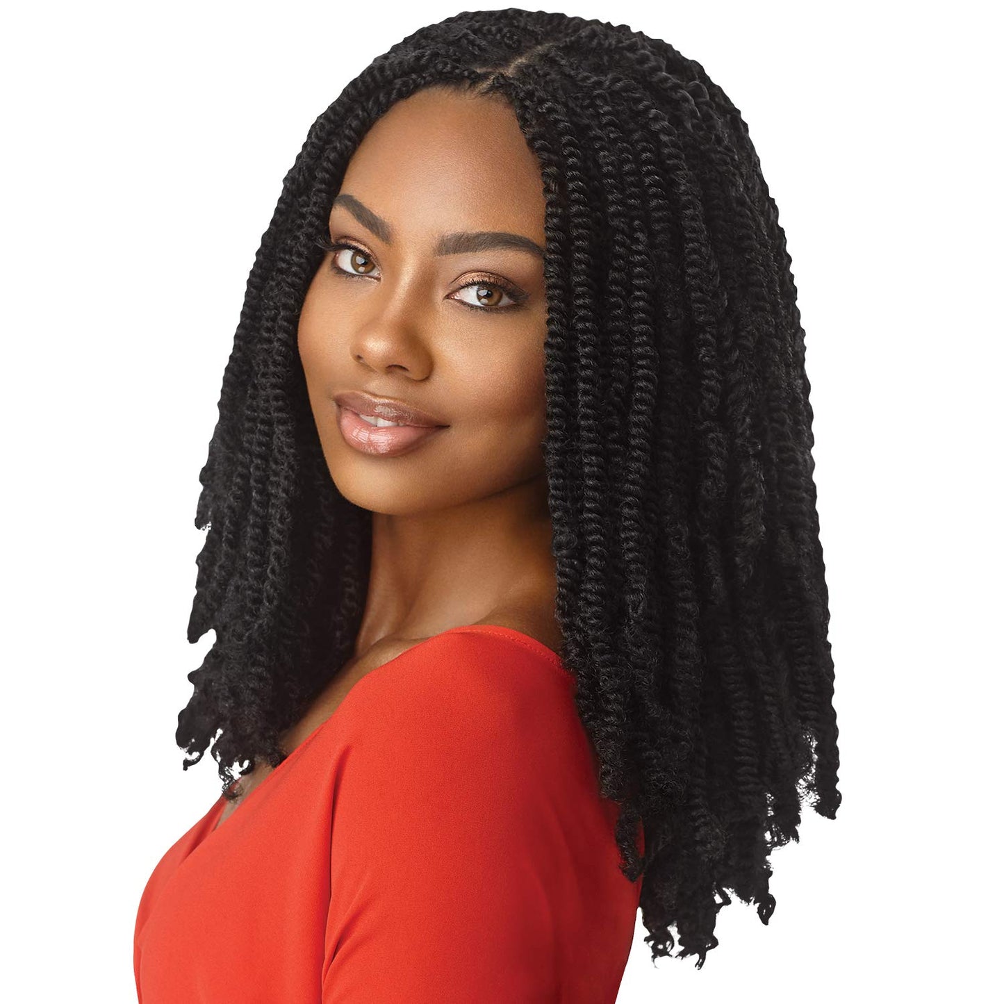 MULTI PACK DEALS! Outre Synthetic Braid - X PRESSION TWISTED UP SPRINGY AFRO TWIST 16 (3-PACK, 1)