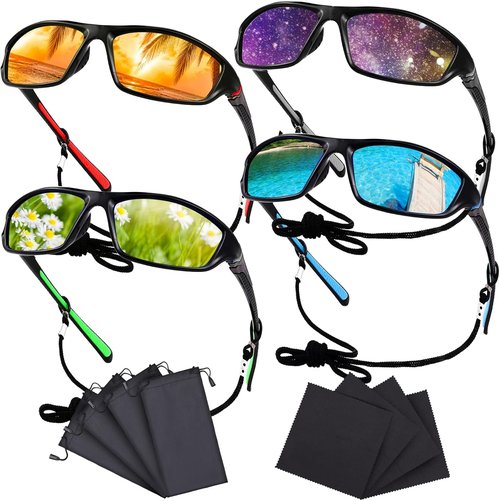 Flutesan Polarized Sunglasses - UV 400 Protection for Men & Women | Ideal for Fishing, Driving, Cycling, Hiking
