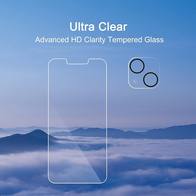 Ailun 2 Pack Screen Protector for iPhone 13 mini Display 2021