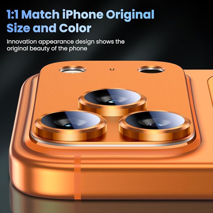 Uyiton Compatible with iPhone 17 Pro Max Camera Lens Protector