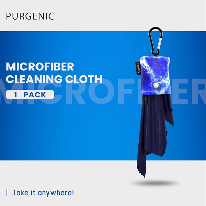 Microfiber Cloth & Glasses Wipes Lens & Glasses Cleaning Cloth