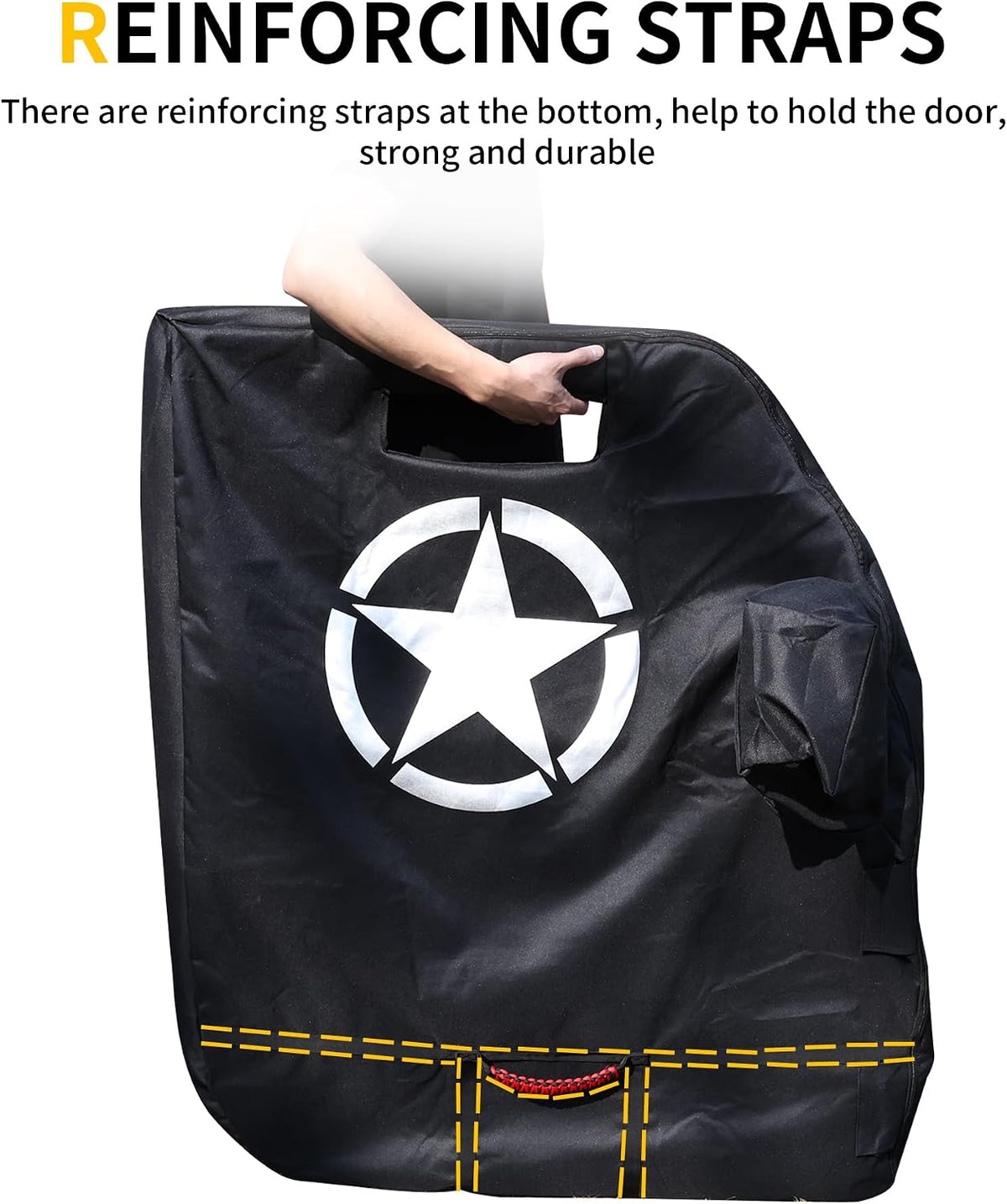 Door Storage Bags for 1976-2026 Jeep Wrangler JK JL 4XE Gladiator JT