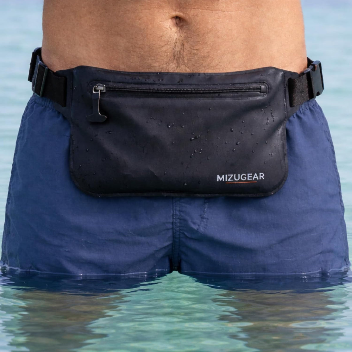 Waterproof Fanny Pack - Submersible Waist Bag for Swimming, Snorkeling & Boating | Fits Waists Up to 32”