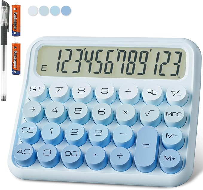 DECKLIT Battery Desk Calculator