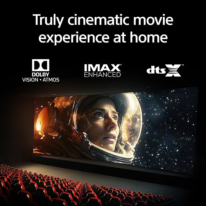 Sony 55 Inch BRAVIA 5 Mini LED 4K HDR Smart Google TV (K-55XR50) | XR Processor with AI Technology, Dolby Vision/Atmos, XR Backlight Master Drive, 120Hz Refresh Rate, 4K movie credits included