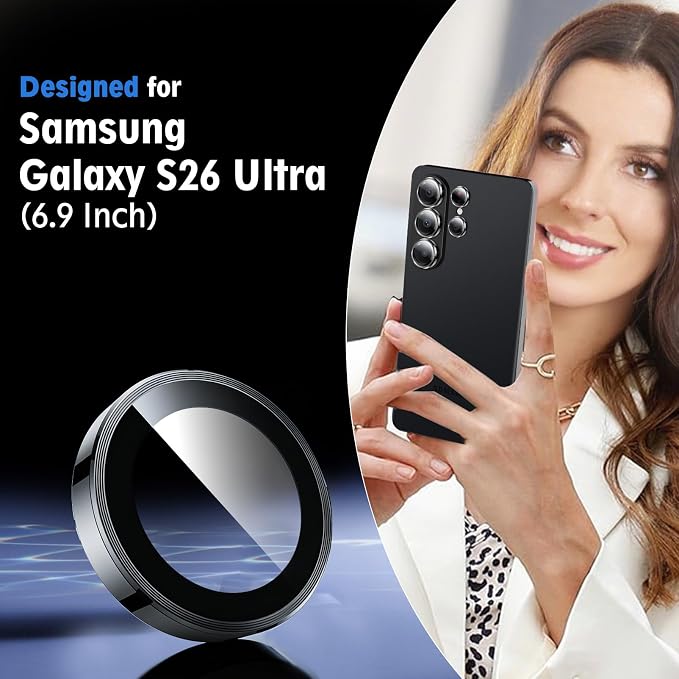 SiHPuoy 2 Sets Camera Lens Protector