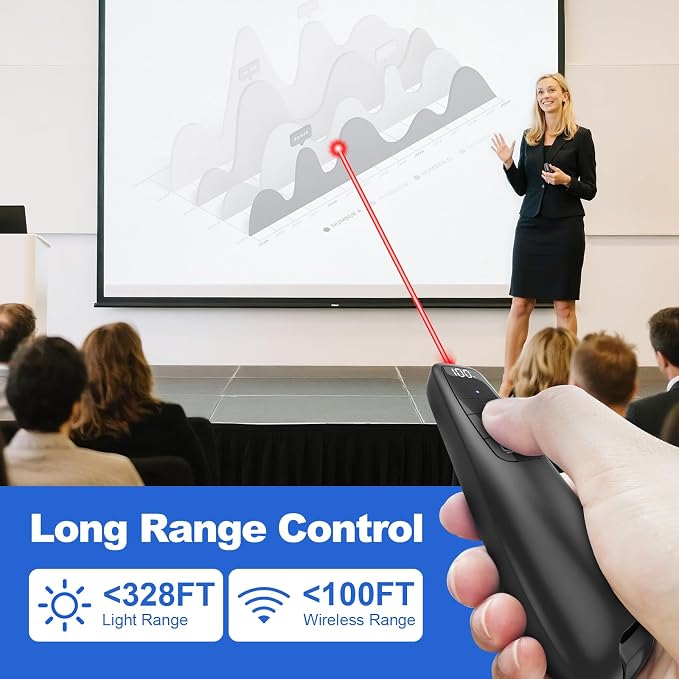 Rechargeable Presentation Clicker