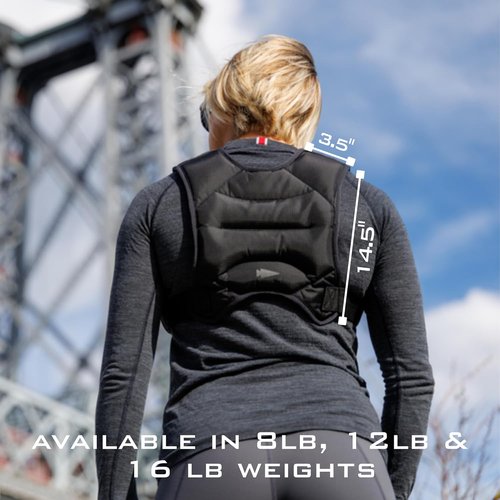 GORUCK Women's Weighted Vest - Adjustable Fit for Walking & Running | 8LB, 12LB, 16LB Options