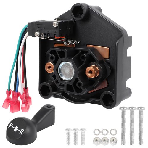 Golf Cart Forward and Reverse Switch Assembly, Compatible with 48V Club Car 1996-UP DS and 2018-UP Tempo, Replaces OEM# 101753005 1017530-05 1012987 101979101
