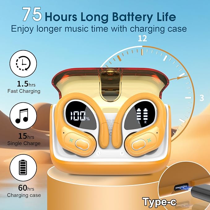 AI Translation Earbuds Real Time, 164 Language Translator Earbud 3-in-1