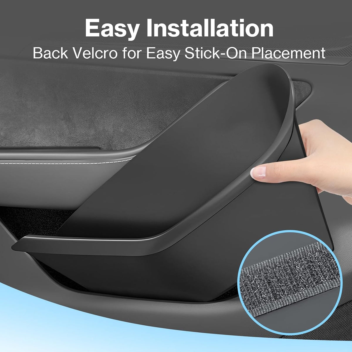 2025 2026 Tesla Model Y Juniper Door Pocket Liner & Storage Organizer Set