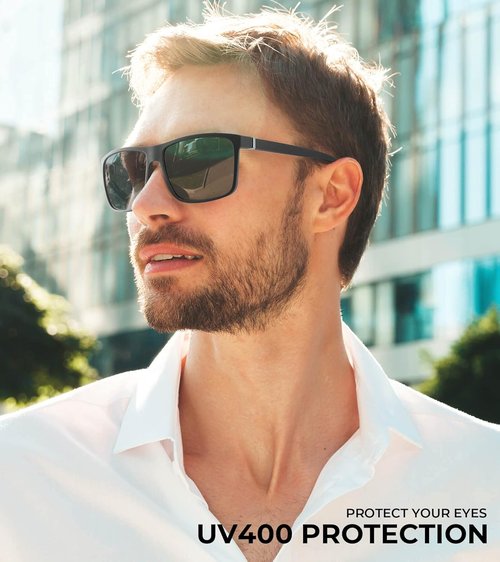 KALIYADI Polarized Sunglasses - UV Protection for Men & Women | Perfect for Driving, Fishing & Golf (3-Pack)