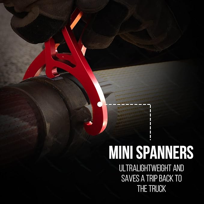 Firefighting Bunker Gear Pocket Organizer Kit with Snagger Tool, Mini Spanners and Forcible Entry Wedges