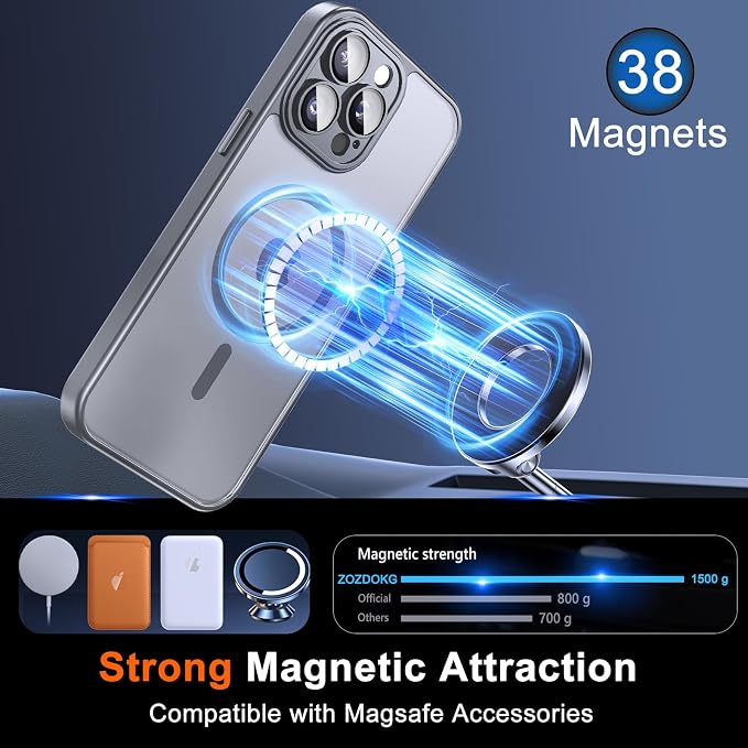 Magnetic for iPhone 15 Pro Max Case