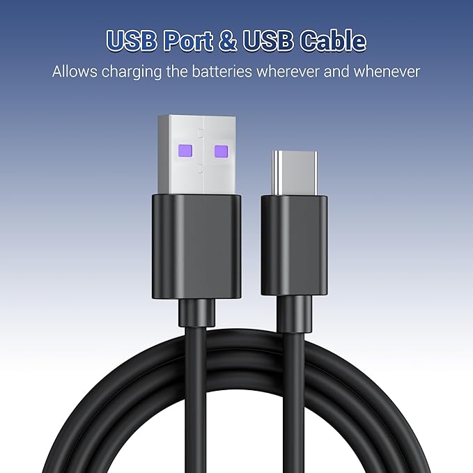 JJC NB-13L Battery Charger USB Triple Slot