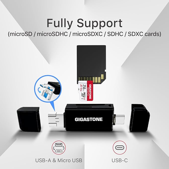 【for Switch 1 Only】 GIGASTONE 512GB Micro SD Card