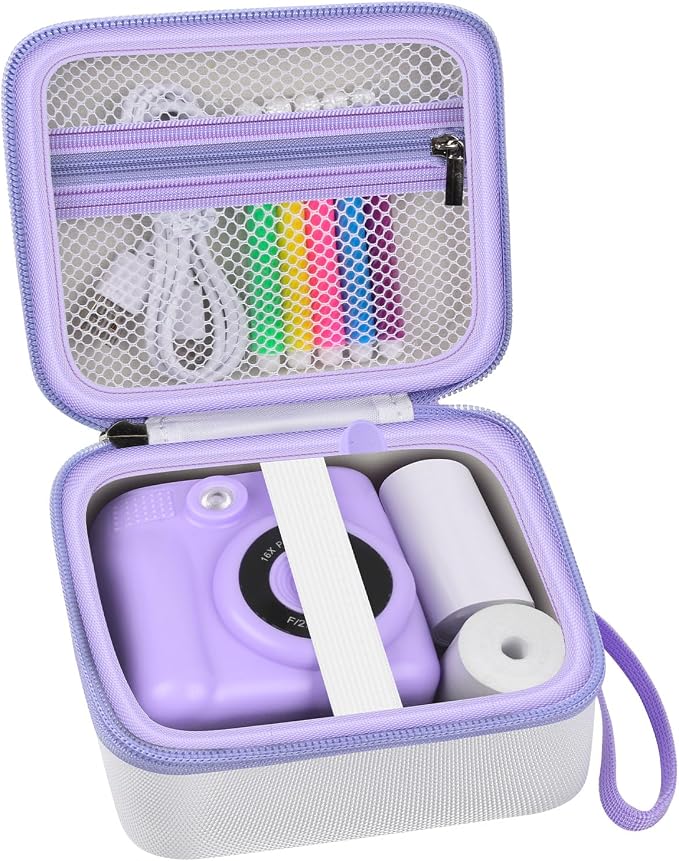 PAIYULE Kids Instant Print Camera Case Compatible