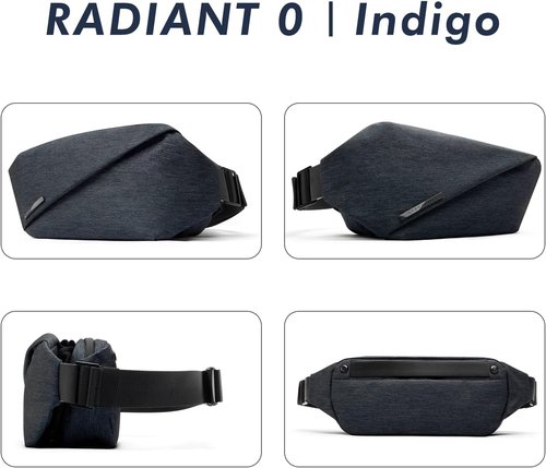 NIID-R0 Sling Bag - Versatile Chest Bag for Men & Women | Crossbody, Shoulder, Fanny Pack for Travel & Gym