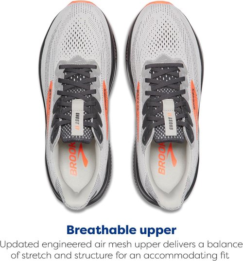 Brooks Men's Ghost 17 Running Shoes - Lightweight Comfort & Support | Perfect for All Runners