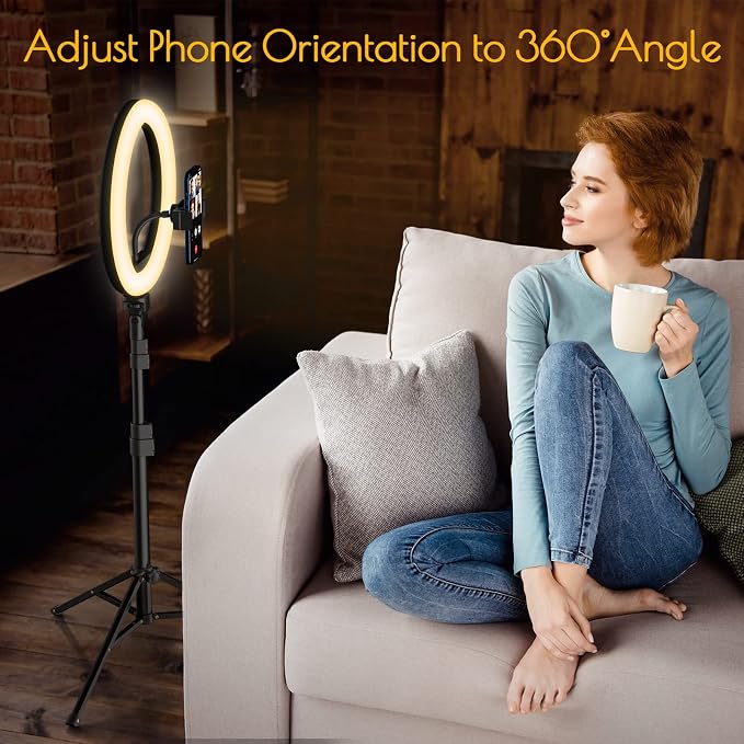 Weilisi 12" Selfie Ring Light
