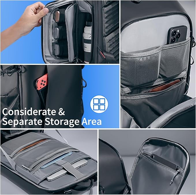 UURig ULANZI BP09 Traker Camera Backpack • 22L • Versatile Camera Travel Bag •