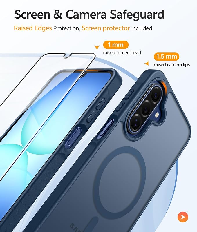 FNTCASE for Galaxy A17/A16 5G Phone Case: for Samsung A17 Cases Matte