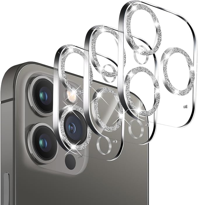 3 Pack Dengduoduo Tempered Glass Camera Lens Protector