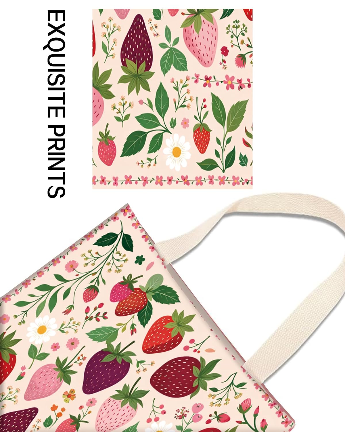 Car Trash Can, Durable Hanging Car Trash Garbage Bag, Cute Automotive Garbage Cans Organizer, Cute Strawberry Leaf