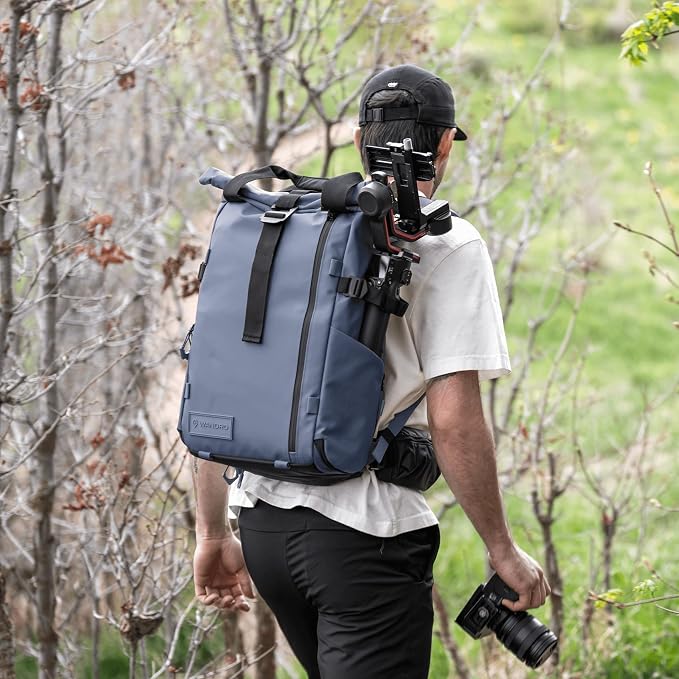 WANDRD PRVKE Rolltop 31L V4 Camera Backpack – Expandable Weatherproof Travel Bag
