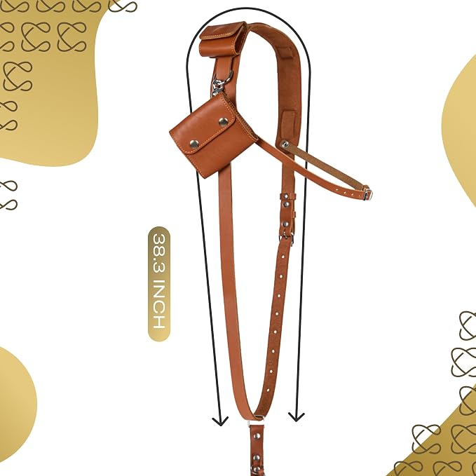 C Coiro Leather Camera Strap Crossbody