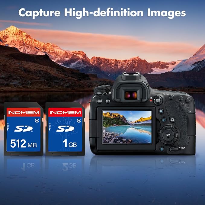 SD Card 512MB+1GB, Class 4 Flash Memory Card MLC Standard Secure Digital Cards