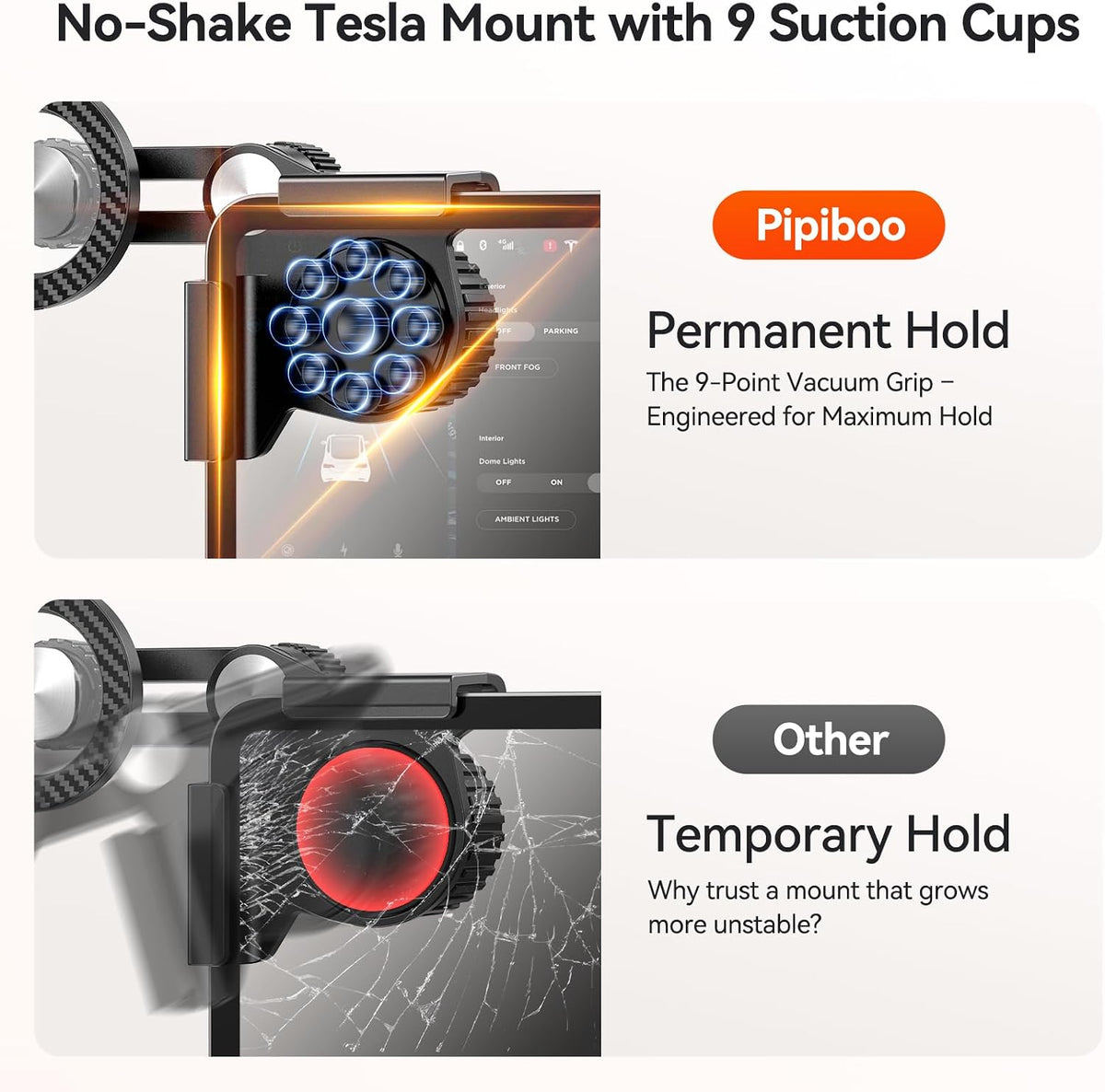 Tesla Magnetic Phone Mount for Screen
