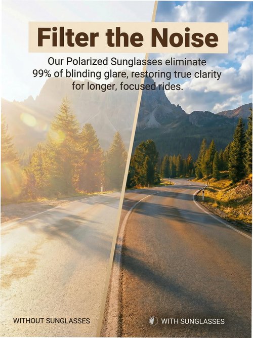 BangLong Polarized Sports Sunglasses for Men Women - UV400 Protection Sun Glasses for Cycling Running Baseball Fishing Hiking