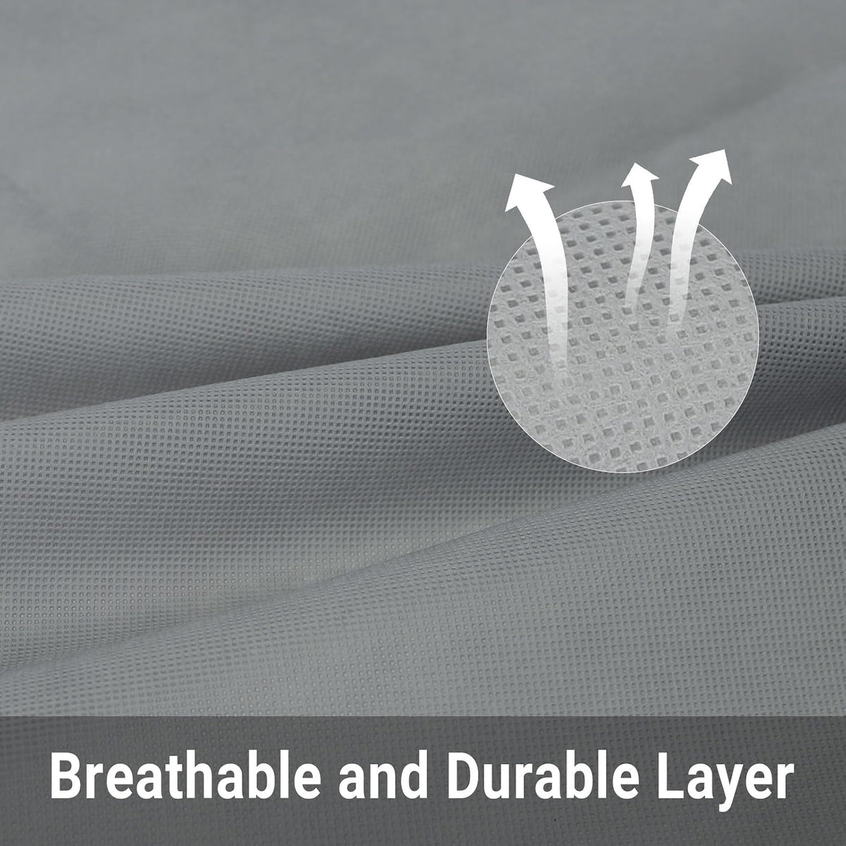 Season Guard Sedan 205" Car Cover, Dustproof Lightweight Indoor & Outdoor | Breathable polypropylene layer, fits sedans up to 205", includes storage bag & antenna patch, elastic hem for secure fit