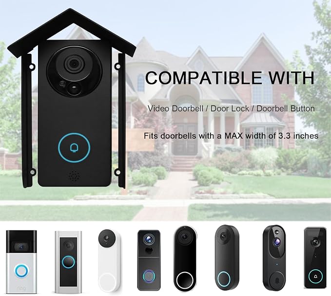 Ring Doorbell Rain Cover Weatherproof