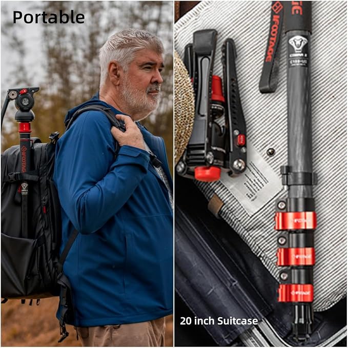 IFOOTAGE Cobra 3 C180F, Camera Monopod