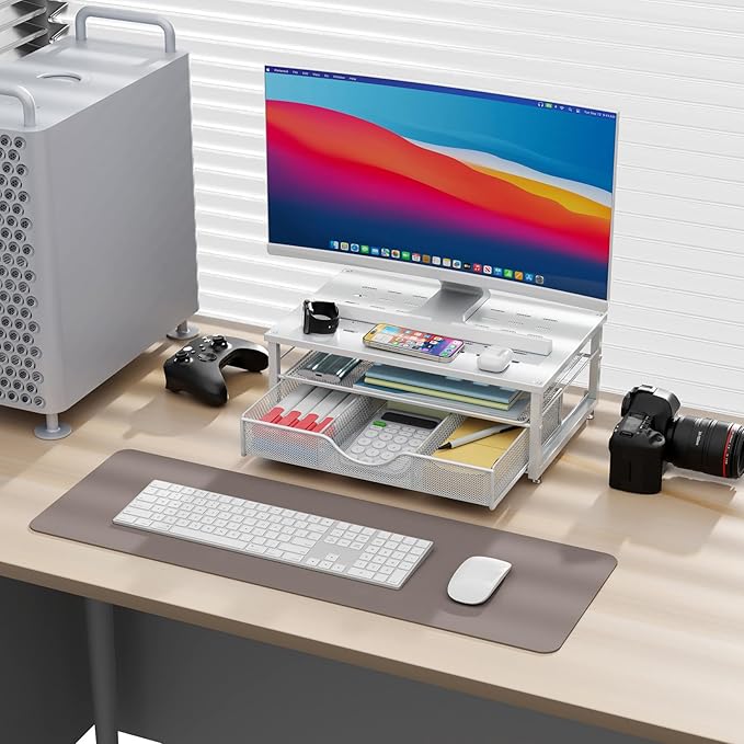gianotter Computer Monitor Stand Riser, office organizer